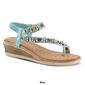 Womens Patrizia Kalil Toe Loop Wedge Sandals - image 8