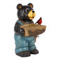 Hi-Line Gift Bear Holding Bird Bath Garden Statue - image 8