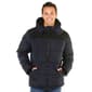 Mens Axcent Color Block Puffer Coat - image 1