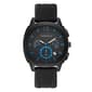 Mens Caravelle Black Dial Silicone Strap Watch - 45B159 - image 1