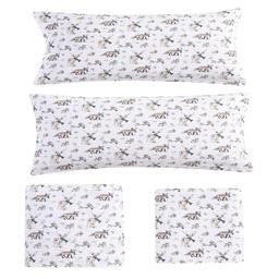 Eddie Bauer Woodland Friends Cotton Flannel Sheet Set