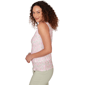 Womens Hearts of Palm Bloom Service Floral Mesh Tank Top - image 4