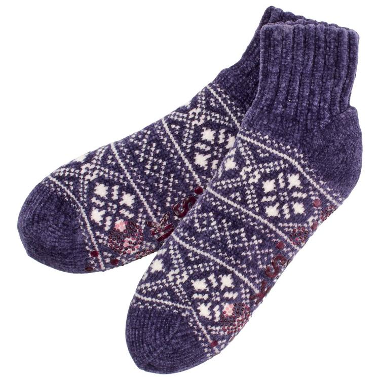 Womens MUK LUKS(R) Micro Chenille Slipper Socks