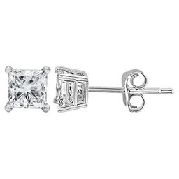 Haus of Brilliance 1/2ctw. Lab Grown Diamond Square Stud Earrings