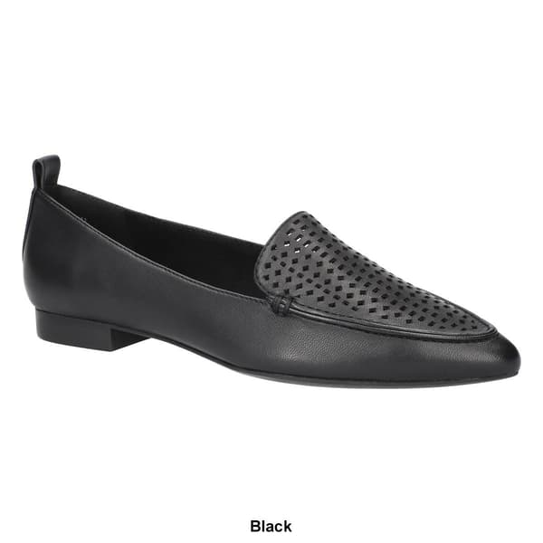 Womens Bella Vita Alessi Perf Pointed Toe Flats