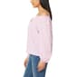 Juniors Wallflower Long Sleeve Off The Shoulder Peasant Top - image 3