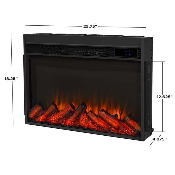 Real Flame Crawford Slim Electric Fireplace