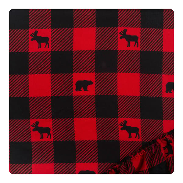 Sammy & Lou Lumberjack 2pk. Fitted Crib Sheet Set