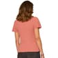 Womens Democracy Short Flounce Sleeve Solid Crochet Sweater - image 2