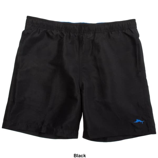 Mens Joe Marlin Solid Swim Trunks