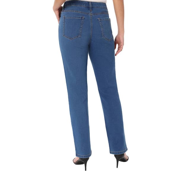 Petite Jones New York Lexington Denim Straight Sky Wash