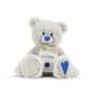 Baby Demdaco September Birthstone Bear - image 1