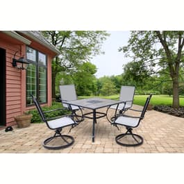 Bridgetown 5pc. All Motion Sling Patio Dining Set