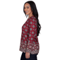 Petite Ruby Rd. English Countryside Medallion Border Blouse - image 4