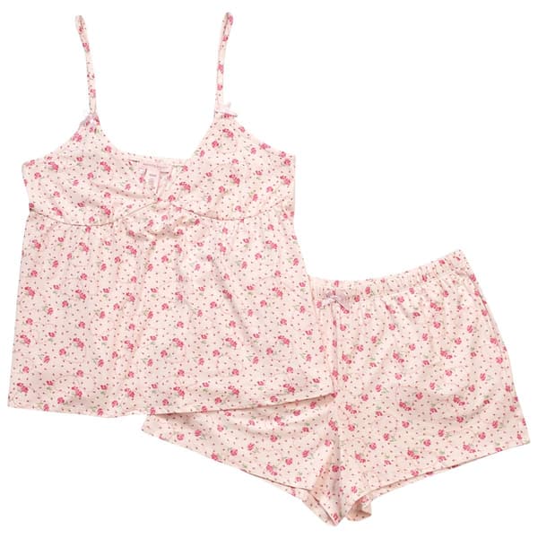 Womens Nanette Lepore Heart Floral Camisole Short Pajama Set - image 