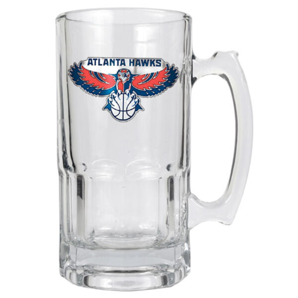 NBA Atlanta Hawks Glass Macho Mug - image 