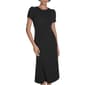 Womens Calvin Klein Short Tulip Sleeve Crepe A-Line Dress - image 3