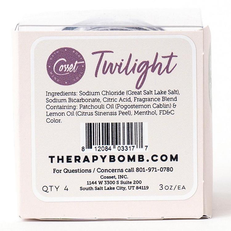 Cosset 4pk. Twilight Shower Steamers