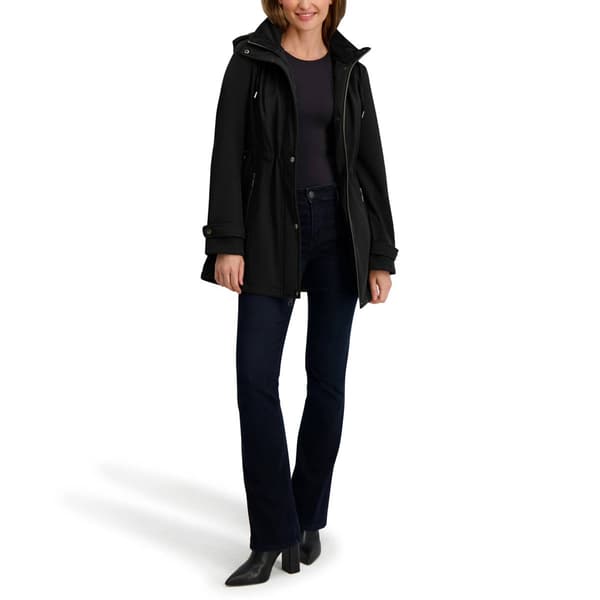 Womens Nautica Softshell Anorak Jacket With Chest Zipper