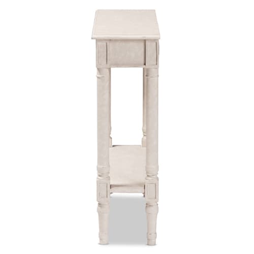 Baxton Studio Ariella 1 Drawer Console Table