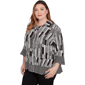 Plus Size Alfred Dunner Business As Usual Button Front Blouse - image 3