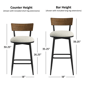 HH2 Home Southbridge Metal Swivel Adjustable Height Stool - image 6