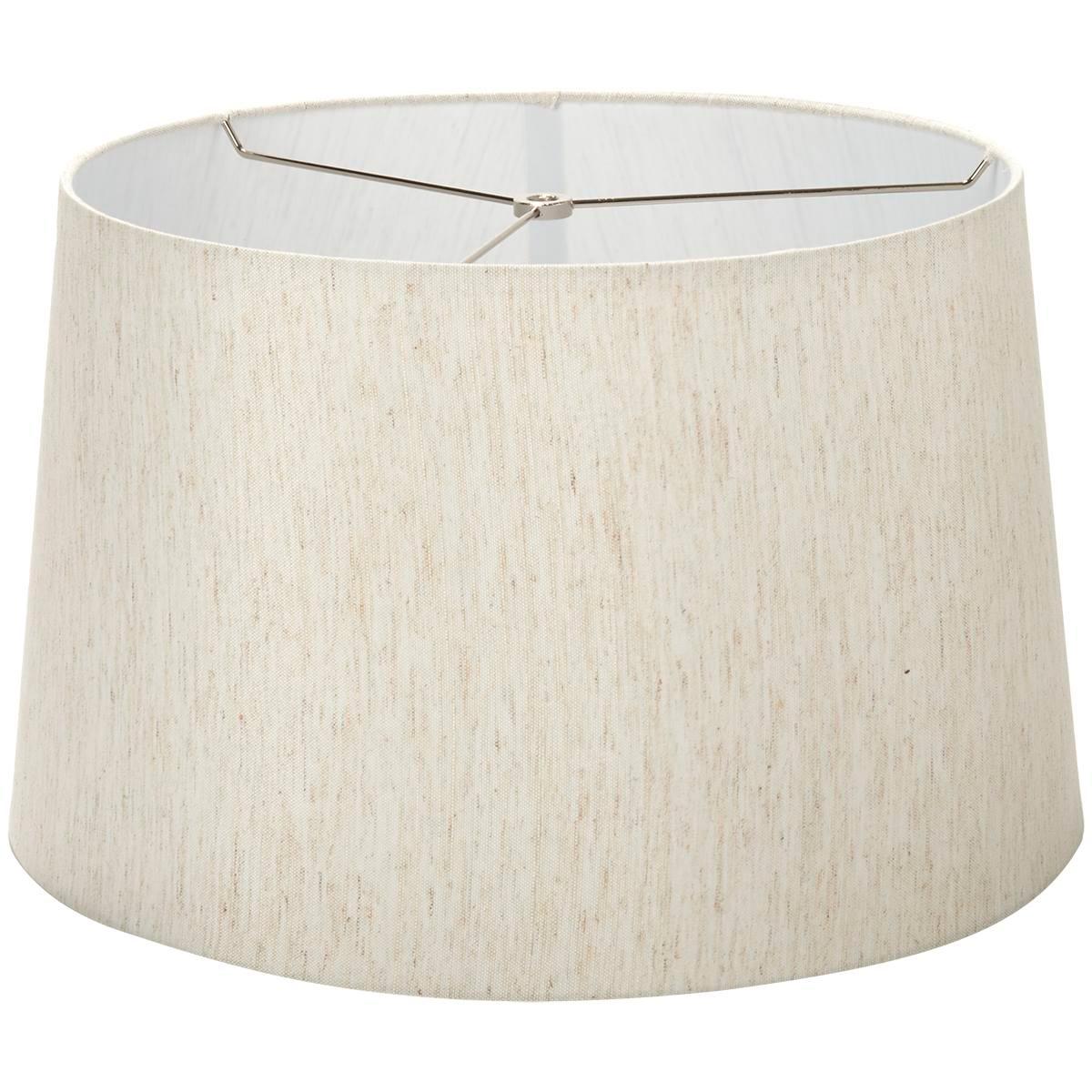 Fangio Lighting Ribshan Hardback 14in. Drum Shade - Cream