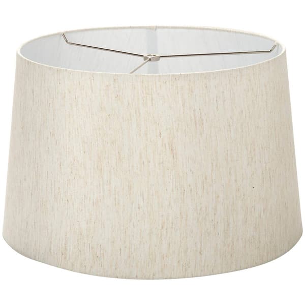 Fangio Lighting Ribshan Hardback 16in. Drum Shade - Cream - image 