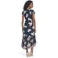 Womens Tommy Hilfiger Flutter Sleeve Floral High Low Dress - image 2