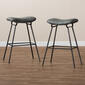 Baxton Studio Jette 2 Piece Bar Stool Set - image 7