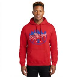 Mens Tailgate Philadelphia Baseball Fightins'' Skyline Hoodie