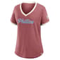 Womens Fanatics Philadelphia Phillies Vintage Player Tee - image 2