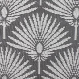 Northlight Seasonal Fan Leaf Rectangular Outdoor Area Rug
