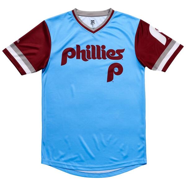 Mens Stitches Phillies Cooperstown Jersey - image 