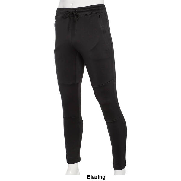 Mens Spyder Fleece Open Bottom Pants w/ Bonded Pockets