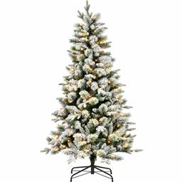 National Tree 7ft. Snowy Pendleton Spruce Christmas Tree