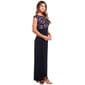 Womens Connected Apparel Sleeveless Soutache Top Wrap Dress - image 4