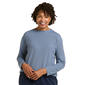 Petite Hasting & Smith Long Sleeve Striped Crew Neck Tee - image 1