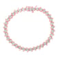Haus of Brilliance 14kt. Rose Gold Plated Tennis Bracelet - image 2