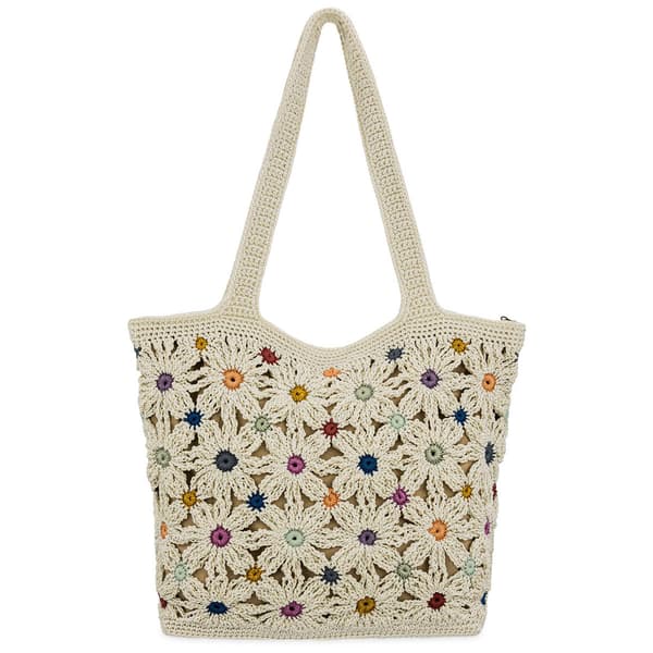 The Sak Floral Crafted Lg Carryall - image 