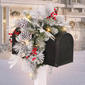 Puleo International Pre-Lit Flocked Decorated Mailbox Cover - image 1