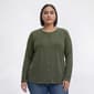 Plus Size Architect(R) Long Sleeve Button Front Tee - image 1