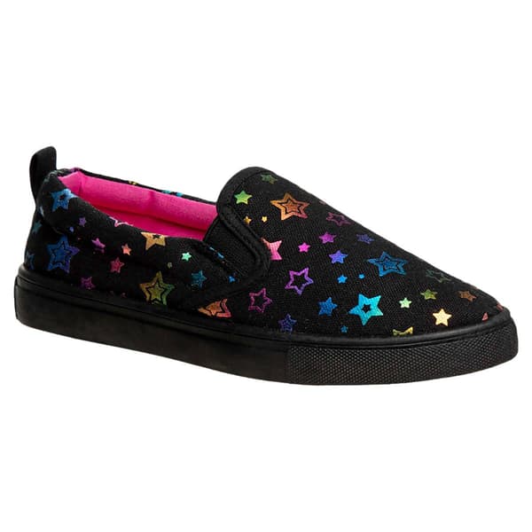 Big Girls Nanette Lepore Stars Slip On Canvas Fashion Sneakers