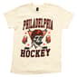 Mens Tailgate Philadelphia Hockey Puck Mouth Short Sleeve Tee - image 1