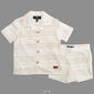 Toddler Boy 7 For All Mankind&#174; Stripe Linen Top & Shorts Set - image 2