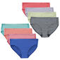 Girls Hanes&#40;R&#41; 8pk. Ultimate Pure Comfort&#40;R&#41; Microfiber Hipster - image 1