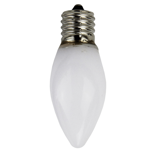 Sienna 4ct. Opaque White C9 LED Christmas Replacement Bulbs