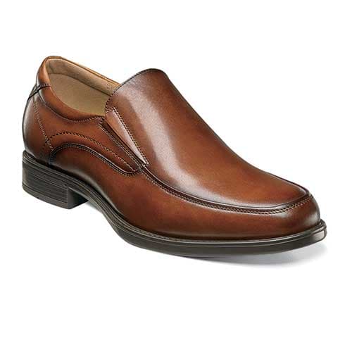 Mens Florsheim Midtown Moc Toe Slip On Loafers - image 