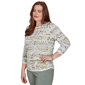 Womens Alfred Dunner Provence Paisley Stripe Sweater - image 3
