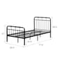 South Shore Versa Twin Metal Complete Bed - image 5